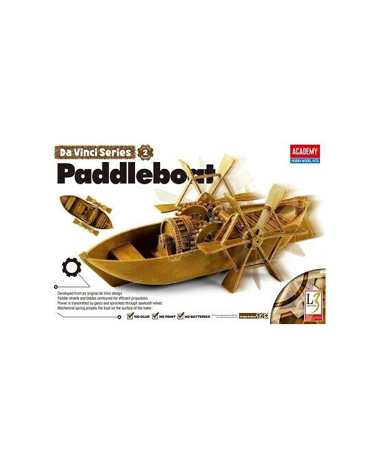 Leonardo Da Vinci’s Paddleboat Snap Kit - 18130