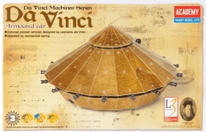 Leonardo Da Vinci’s Armoured Car Snap Kit - 18136-model-kits-Hobbycorner