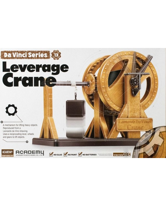 Leonardo Da Vinci’s Leverage Crane Snap Kit - 18175