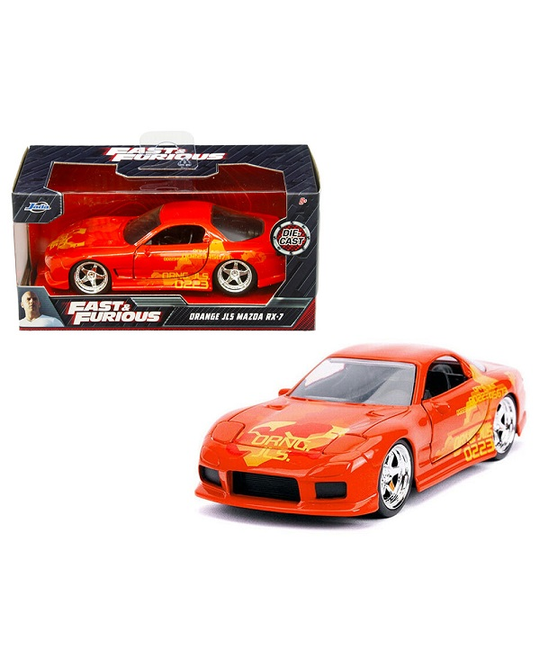 1/32 Fast & Furious - Julius Orange Mazda RX-7 - 31442