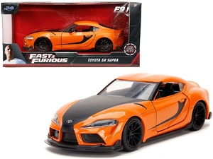 1/32 Toyota GR Supra Orange with Black Stripes - Fast & Furious 9 - 32016-dicast-models-Hobbycorner