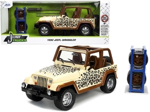 1/24 1992 Jeep Wrangler & Extra Wheels - 32426-dicast-models-Hobbycorner
