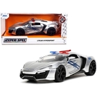 1/24 Lykan Hypersport Police Silver with Blue Stripes - 32927