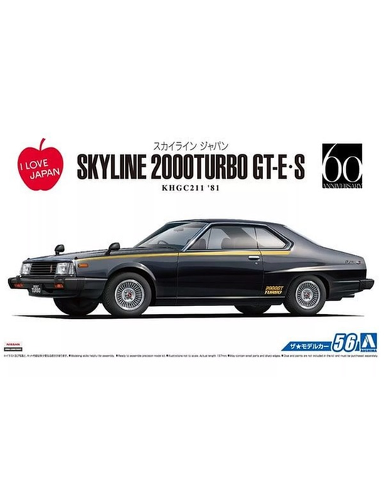 1/24 - Nissan Skyline HT2000 Turbo GT-E-S 81 - 5433