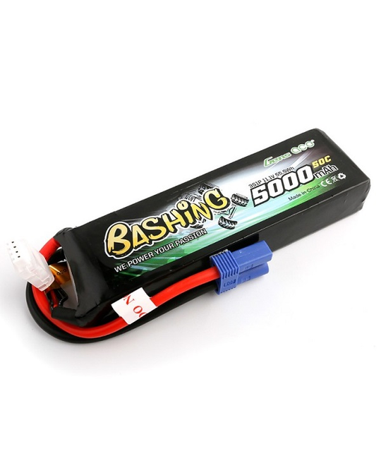 5000mah 3S 11.1v 60C Bashing Series with EC5