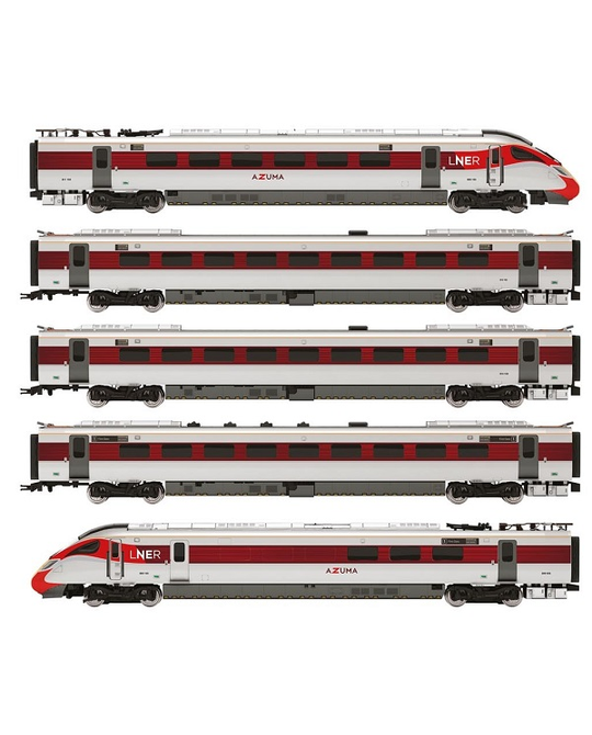 LNER, Hitachi IEP Bi-Mode Class 800/1, Azuma Five Car Train Pack - E11 