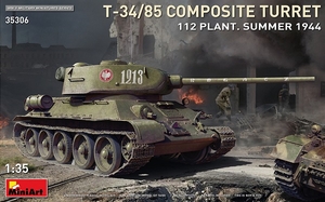 T-34/85 Composite Turret 112 Plant - 35306-model-kits-Hobbycorner