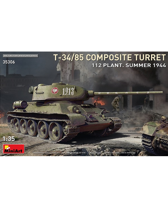 T-34/85 Composite Turret 112 Plant - 35306