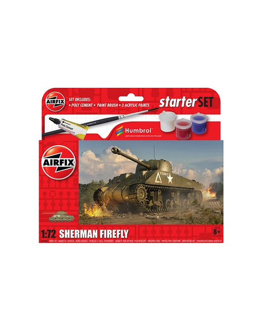 1/72 Starter Set Sherman Firefly - A55003