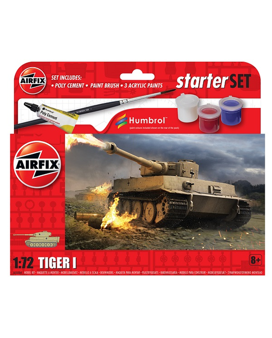 1/72 Starter Set Tiger 1 - A55004