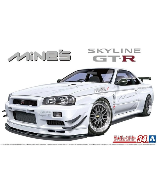 1/24 Nissan Skyline GT-R R34 - Mine's