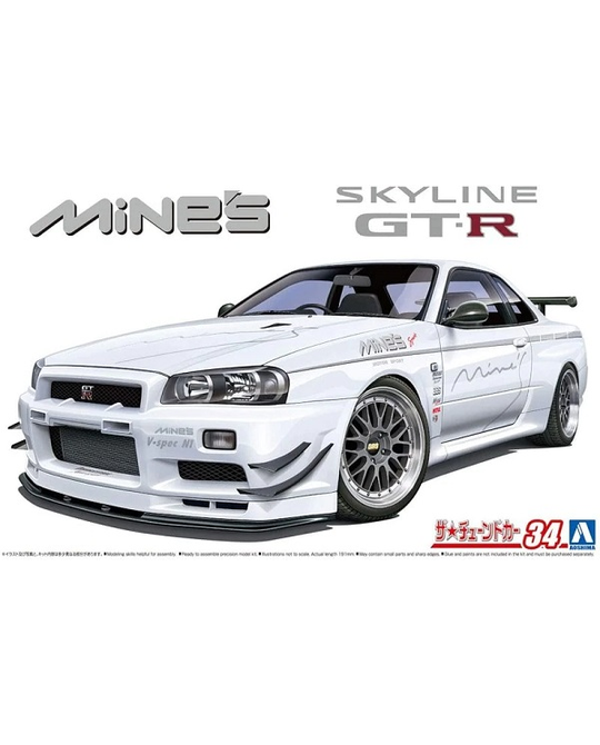 1/24 Nissan Skyline GT-R R34 - Mine's