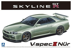 1/24 Nissan BNR34 Skyline GT-R V-spec? Nur. 02 - 6275-model-kits-Hobbycorner