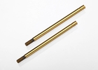 Shock shafts, hardened steel, titanium nitride (long) (2) - 1664T