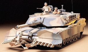 1/35 U.S. M1A1 Abrams with Mine Plow - 35158-model-kits-Hobbycorner