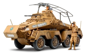 1/35 German 8-Wheel Heavy Armored Car Sd.Kfz.232 Africa-Corps - 35297-model-kits-Hobbycorner
