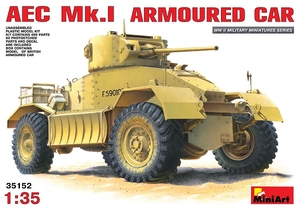 1/35 AEC Mk.I Armoured Car - 35152-model-kits-Hobbycorner