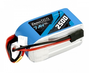 2500mAh 2S 7.4v Hump RX Pack 57x30x30mm 130g-batteries-and-accessories-Hobbycorner