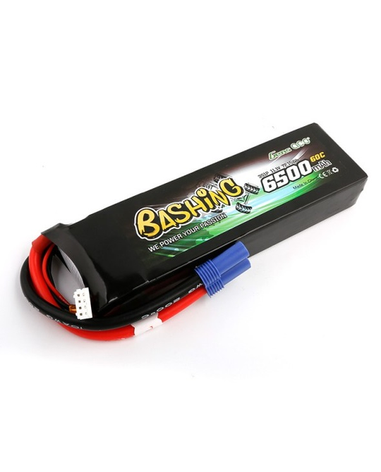 6500mAh 11.1V 60C 3S EC5 - Bashing Series