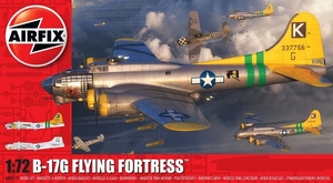 1/72 Boeing B17G Flying Fortress - A08017B-model-kits-Hobbycorner