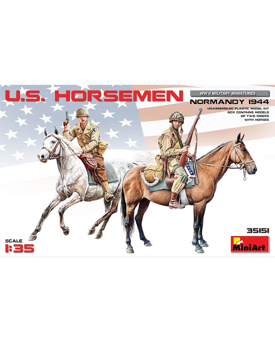 1/35 U.S. Horsemen. Normandy 1944 - 35151