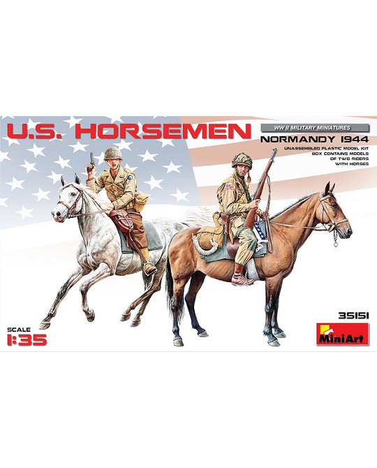 1/35 U.S. Horsemen. Normandy 1944 - 35151