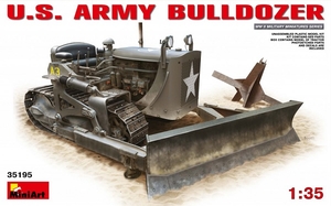 1/35 U.S. Army Bulldozer - 35195-model-kits-Hobbycorner