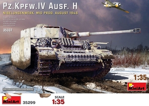 Pz.Kpfw.Iv Ausf. H Nibelungenwerk. Mid Prod. August 1943 - 35337-model-kits-Hobbycorner