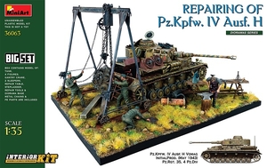 1/35 Repairing Of Pz.Kpfw. Iv Ausf. H. Big Set - 36063-model-kits-Hobbycorner