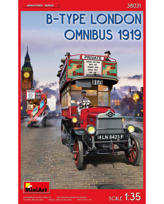 1/35 B-Type London Omnibus 1919 - 38031