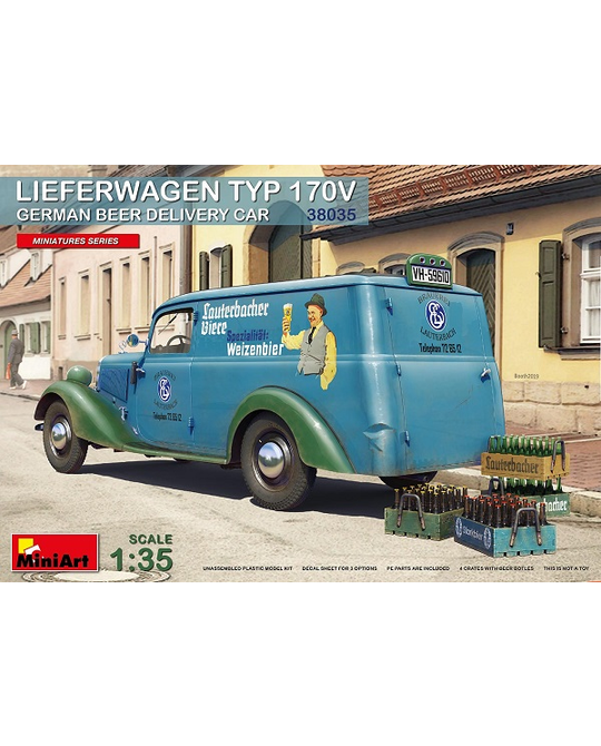 1/35 Lieferwagen Typ 170v German Beer Delivery Car - 38035