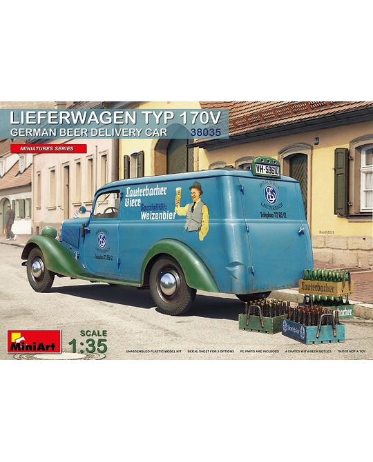 1/35 Lieferwagen Typ 170v German Beer Delivery Car - 38035