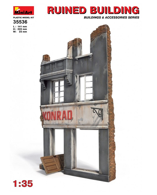 1/35 Ruined Building - 35536