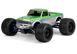 72 Chevy C10 Long Bed Body, Clear - Revo 3.3,LST,MGT - 3227-00-rc---cars-and-trucks-Hobbycorner