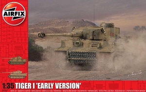 1/35 Tiger 1 - Early Production Version - A1357-model-kits-Hobbycorner