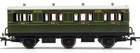 SR, 6 Wheel Coach, 1st Class, Fitted Lights, 7514 - Era 3 - R40131