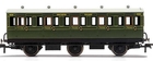 SR, 6 Wheel Coach, Brake 3rd Class, 3750 - Era 3 - R40087