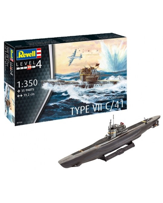 1/350 Type VII C/41 submarine - 05154