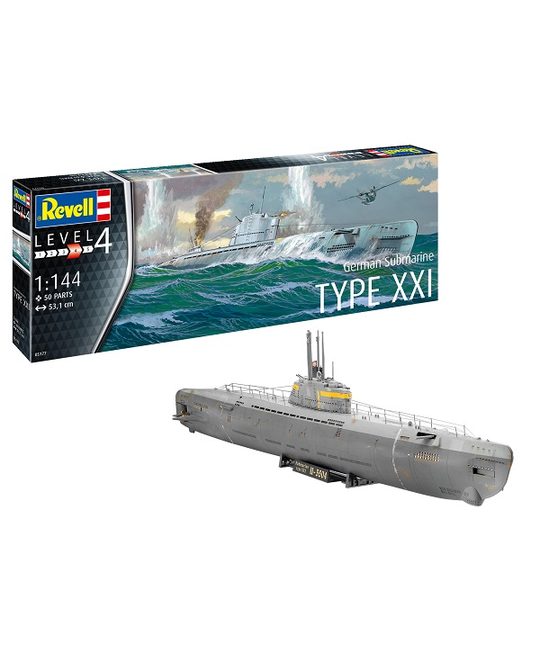 1/144 German Submarine Type XXI - 05177