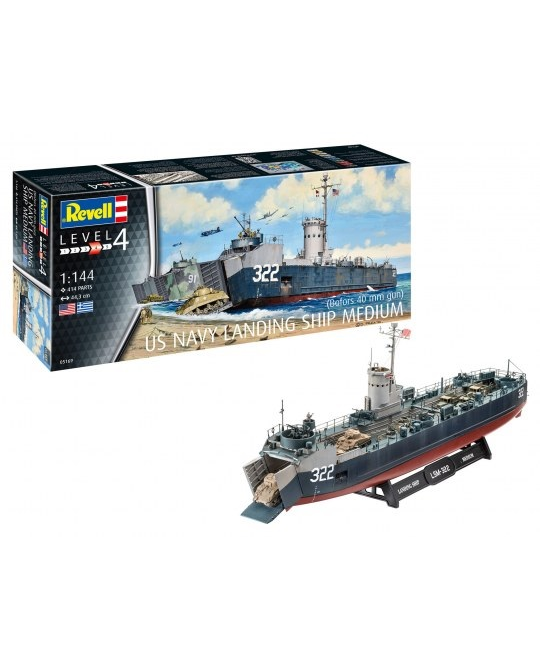 1/144 US Navy Landing Ship Medium - 05169