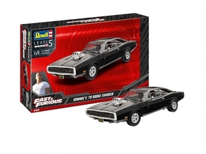 1/25 Fast & Furious - Dominic's 1970 Dodge Charger - 07693-model-kits-Hobbycorner