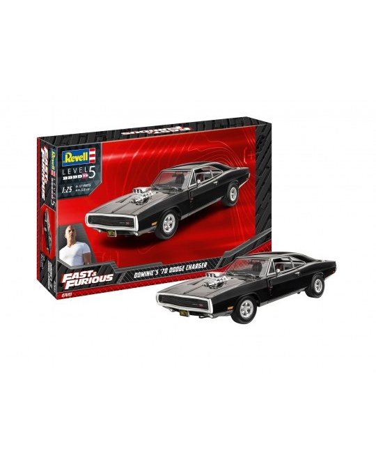 1/25 Fast & Furious - Dominic's 1970 Dodge Charger - 07693