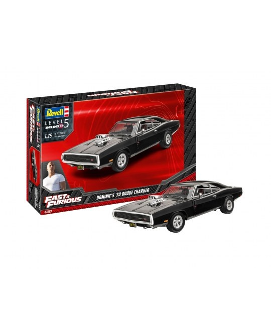 1/25 Fast & Furious - Dominic's 1970 Dodge Charger - 07693