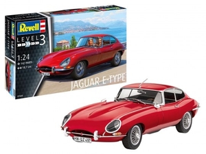 1/24 Jaguar E Type (Coupe) - 07668-model-kits-Hobbycorner