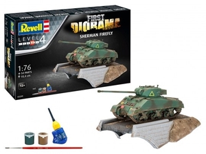 1/76 First Diorama Set - Sherman Firefly - 03299-model-kits-Hobbycorner