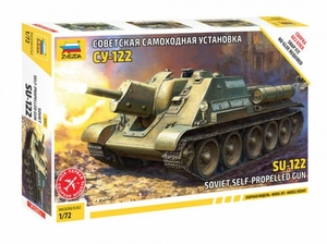 1/72 SU-122 Soviet self-propelled gun - Snap Fit - 5043-model-kits-Hobbycorner