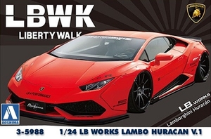 1/24 LB-WORKS Lamborghini Huracan - 5988-model-kits-Hobbycorner