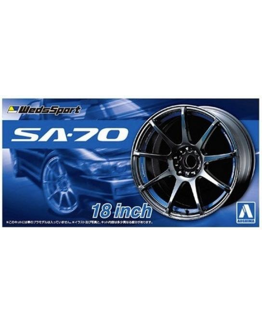 1/24 Weds Sport Rims & Tires - SA-70 18 inch - 5463