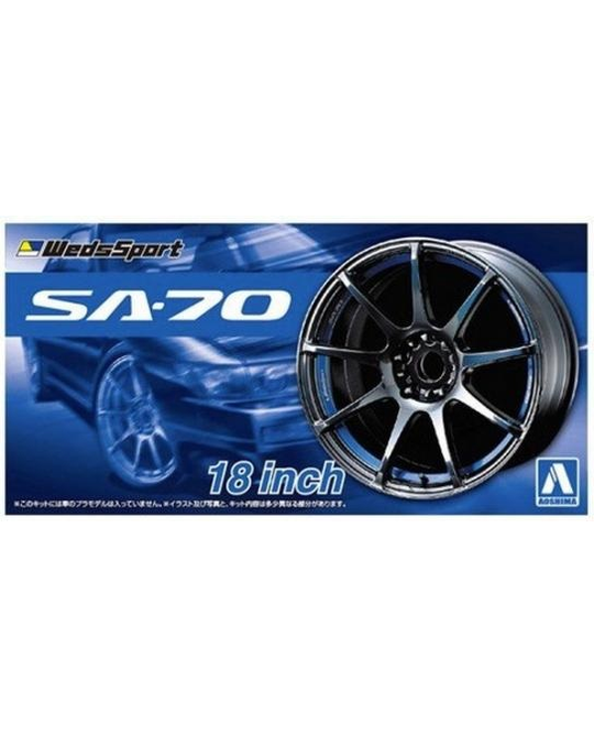 1/24 Weds Sport Rims & Tires - SA-70 18 inch - 5463