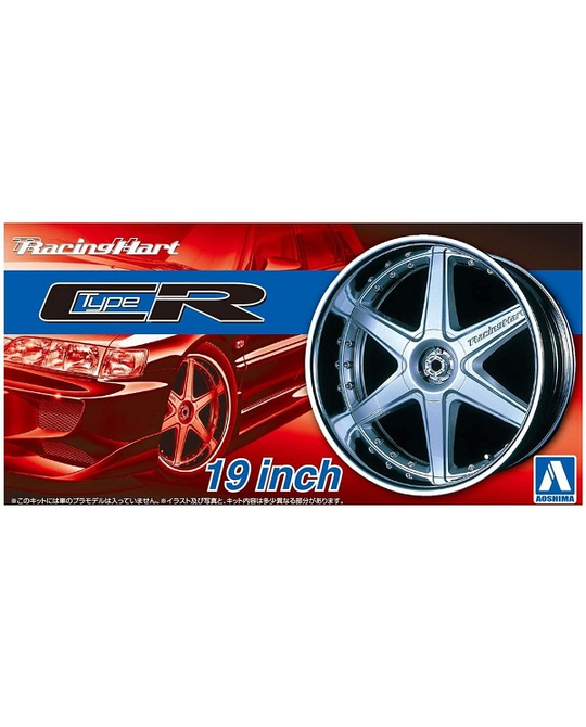 1/24 Racing Hart C Type R 19 Inch Wheels and Tyres - 5393